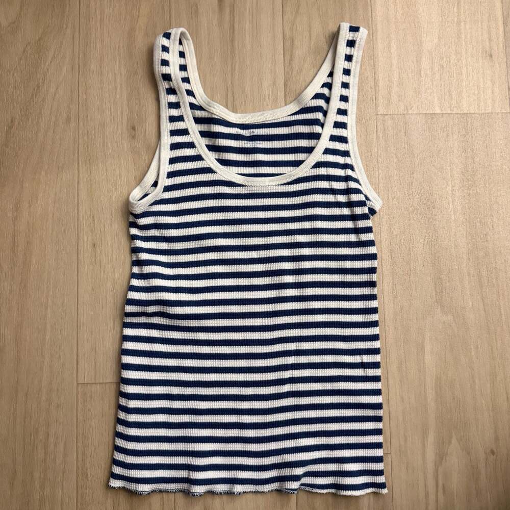 Brandy Melville Beyonca Ribbed Striped Tank Top